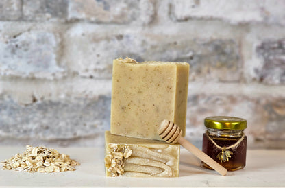 Oatmeal and Honey bar soap