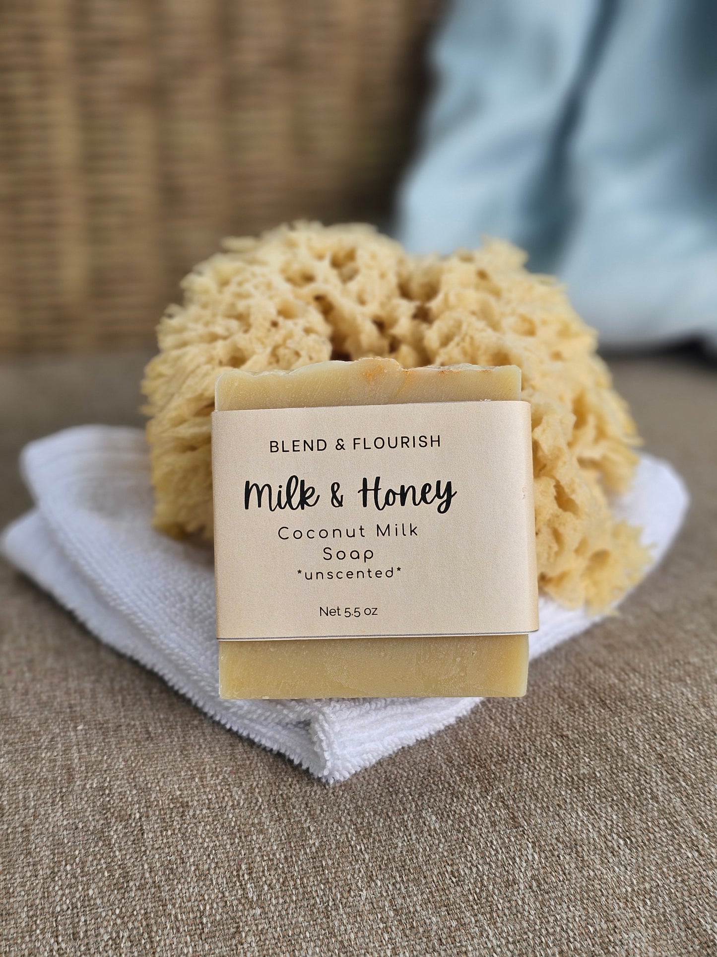 Coconut Milk & Honey Soap *Unscented*