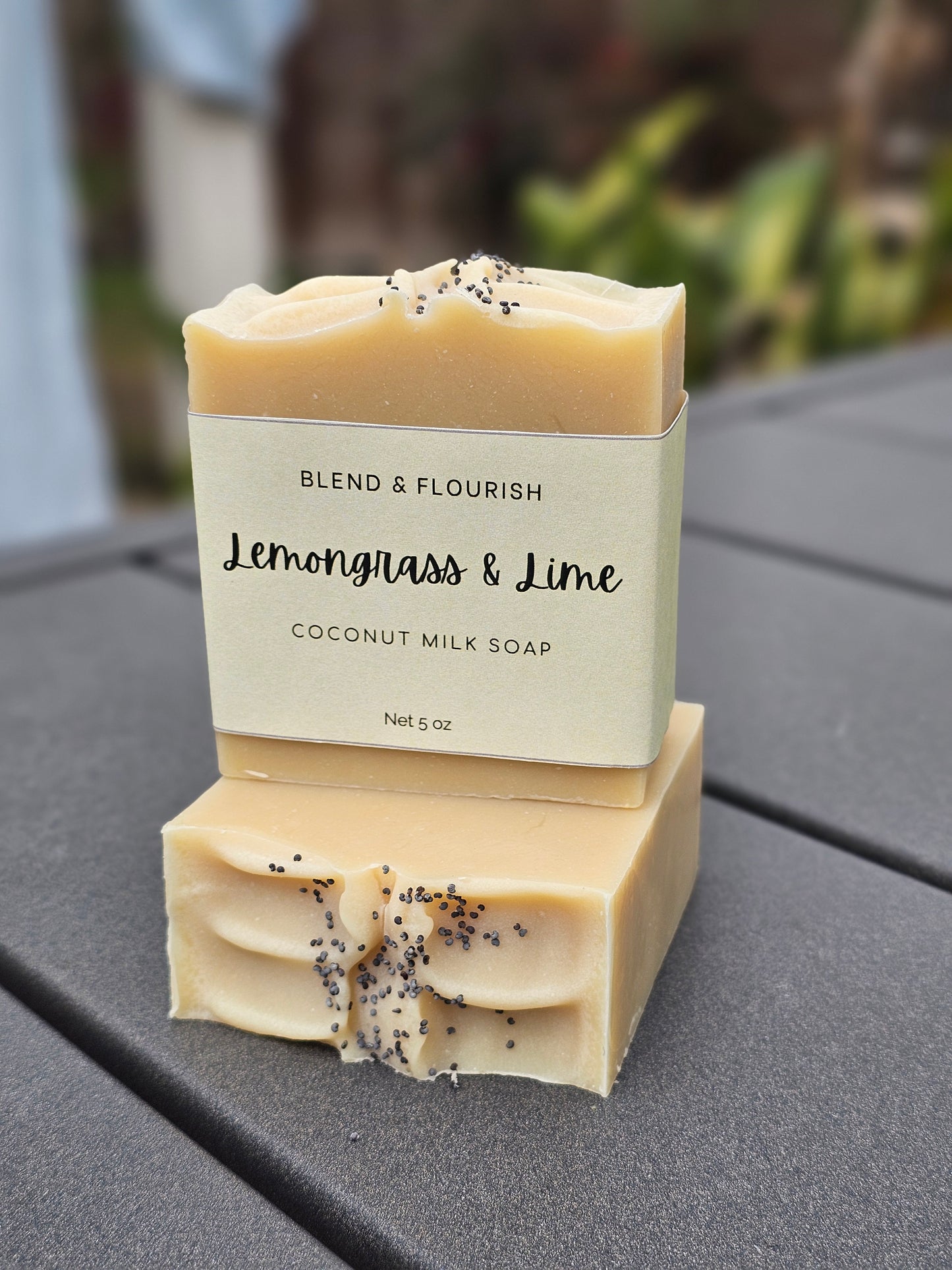 Lemongrass & Lime Coconut Milk bar soap