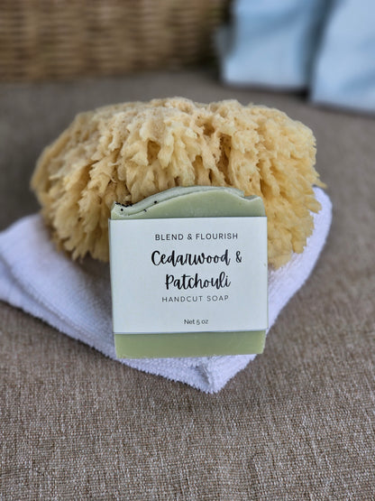 Cedarwood & Patchouli bar soap