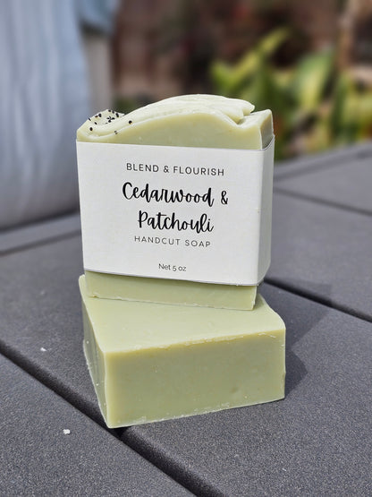 Cedarwood & Patchouli bar soap