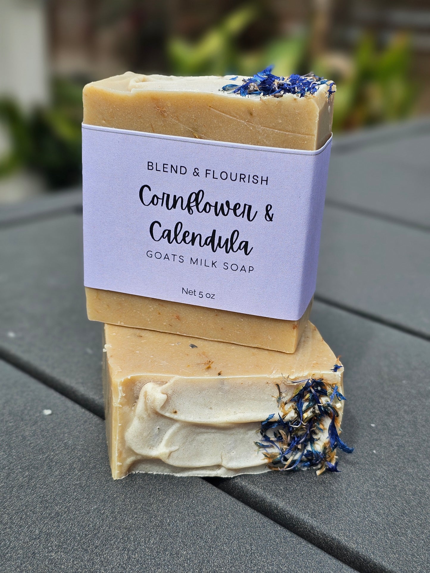 Savon au lait de chèvre Bleuet &amp; Calendula