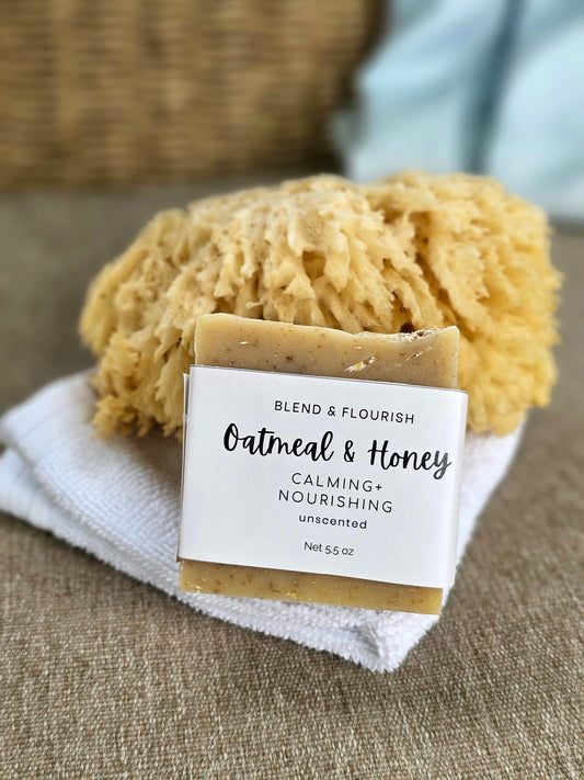 Oatmeal and Honey bar soap