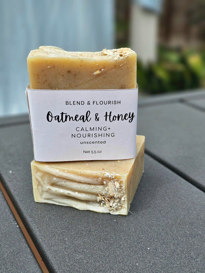 Oatmeal and Honey bar soap