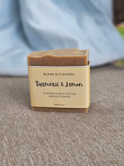 Turmeric & Lemon bar soap