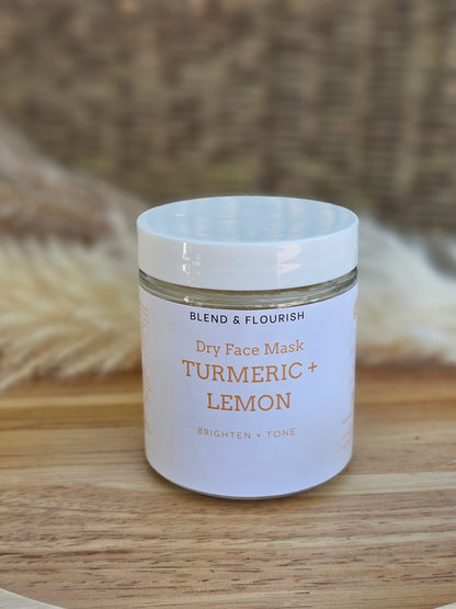 Turmeric & Lemon Dry Mask