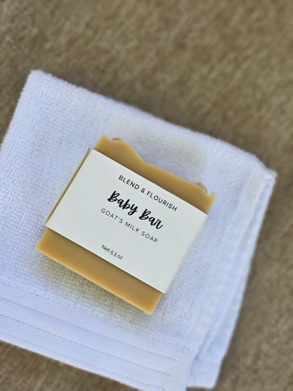 Tender Skin: Baby Bar Soap-Goat's Milk & Honey