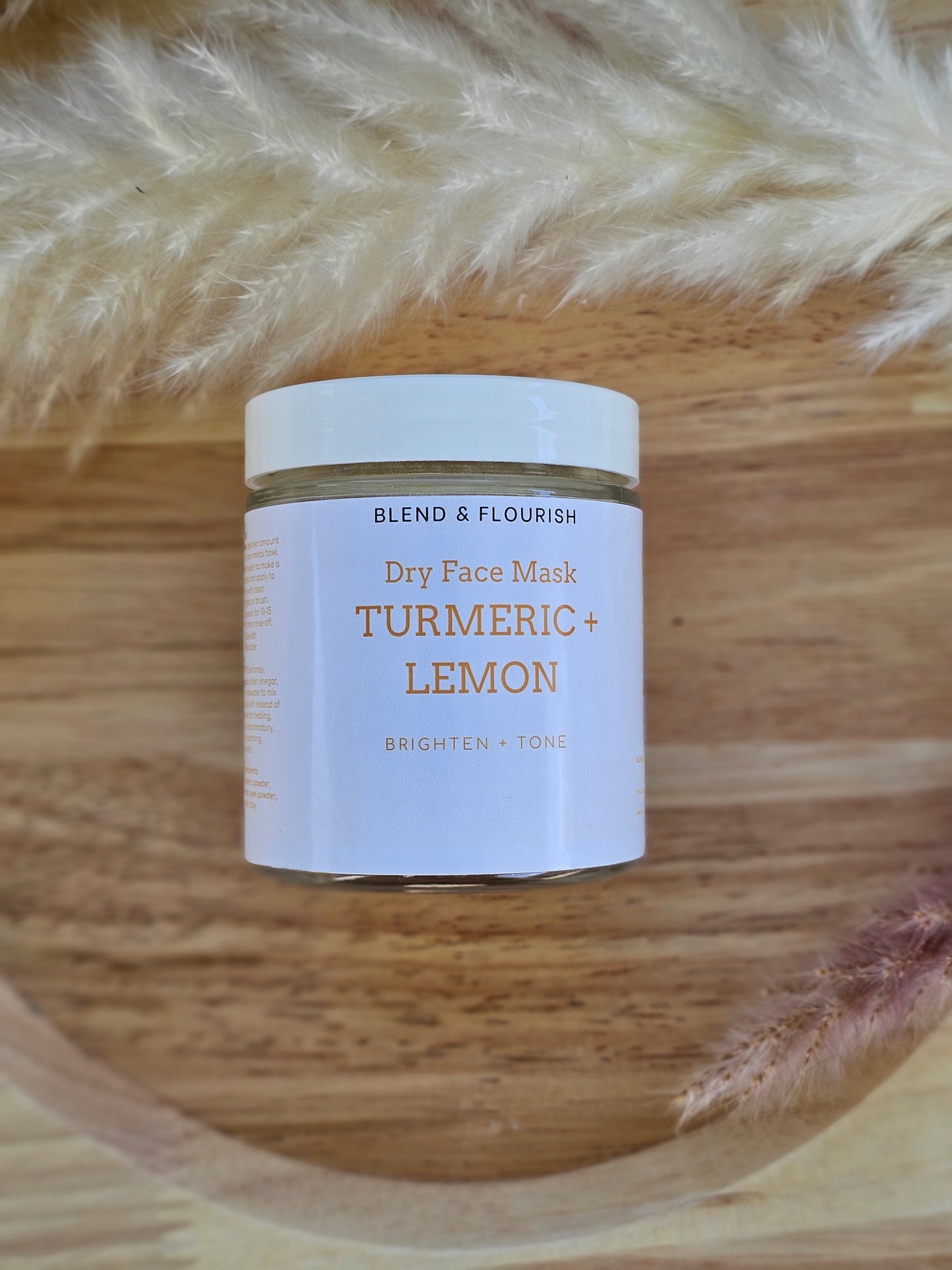 Turmeric & Lemon Dry Mask